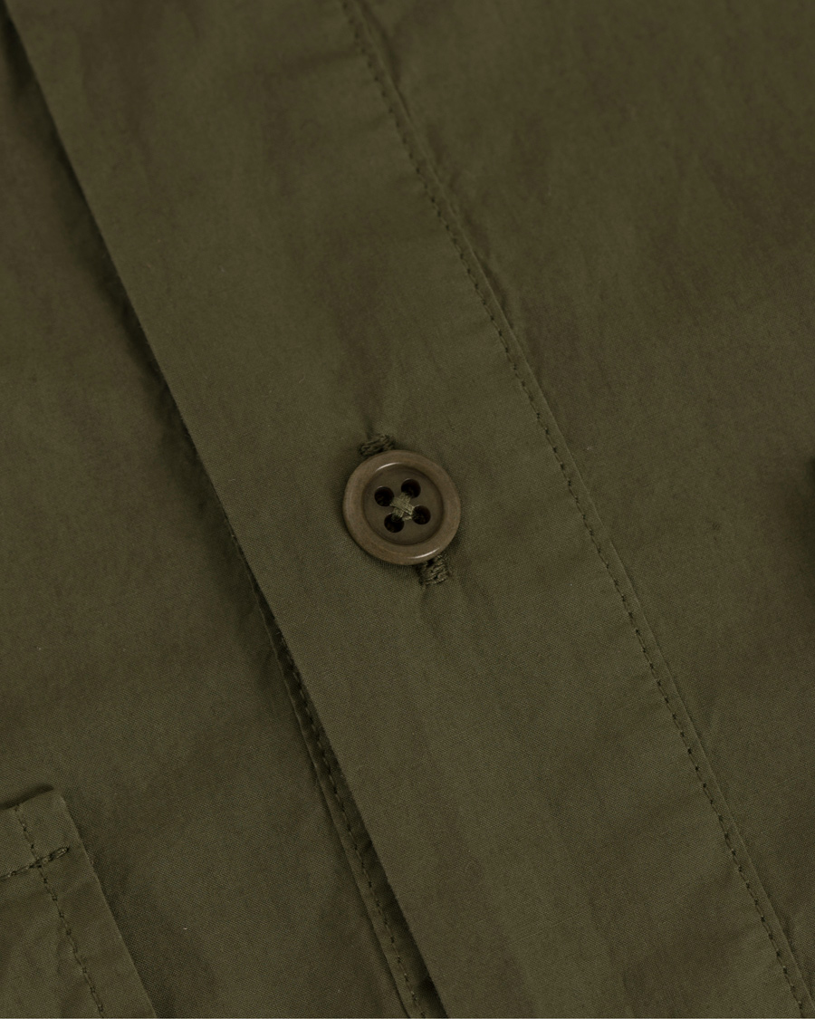 Homme | Chemises | Aspesi | Popover Pocket Shirt Army Green