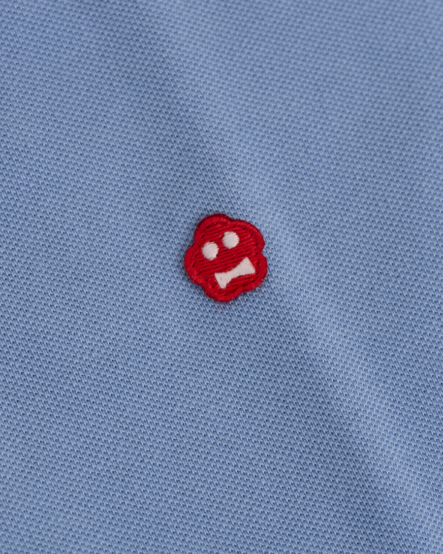 Homme | Polos | Aspesi | Logo Polo Light Blue