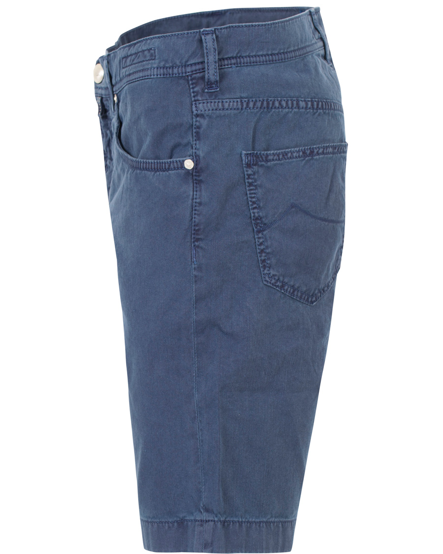 Homme | Shorts | Jacob Cohën | Jacob Cohen Linen/Cotton Shorts Blue