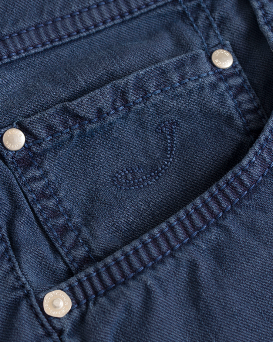 Homme | Shorts | Jacob Cohën | Jacob Cohen Linen/Cotton Shorts Blue