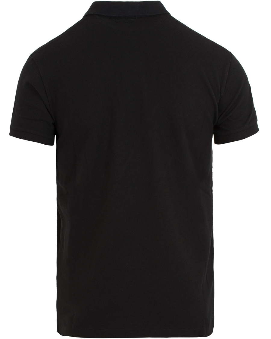 Heren | Polo's | Polo Ralph Lauren | Custom Fit Big Pony Diagonal Stripe Polo Black/White