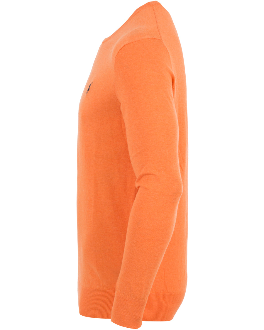 Heren | Truien | Polo Ralph Lauren | Slim Fit Cotton Crew Neck Pullover Beach Orange Heather