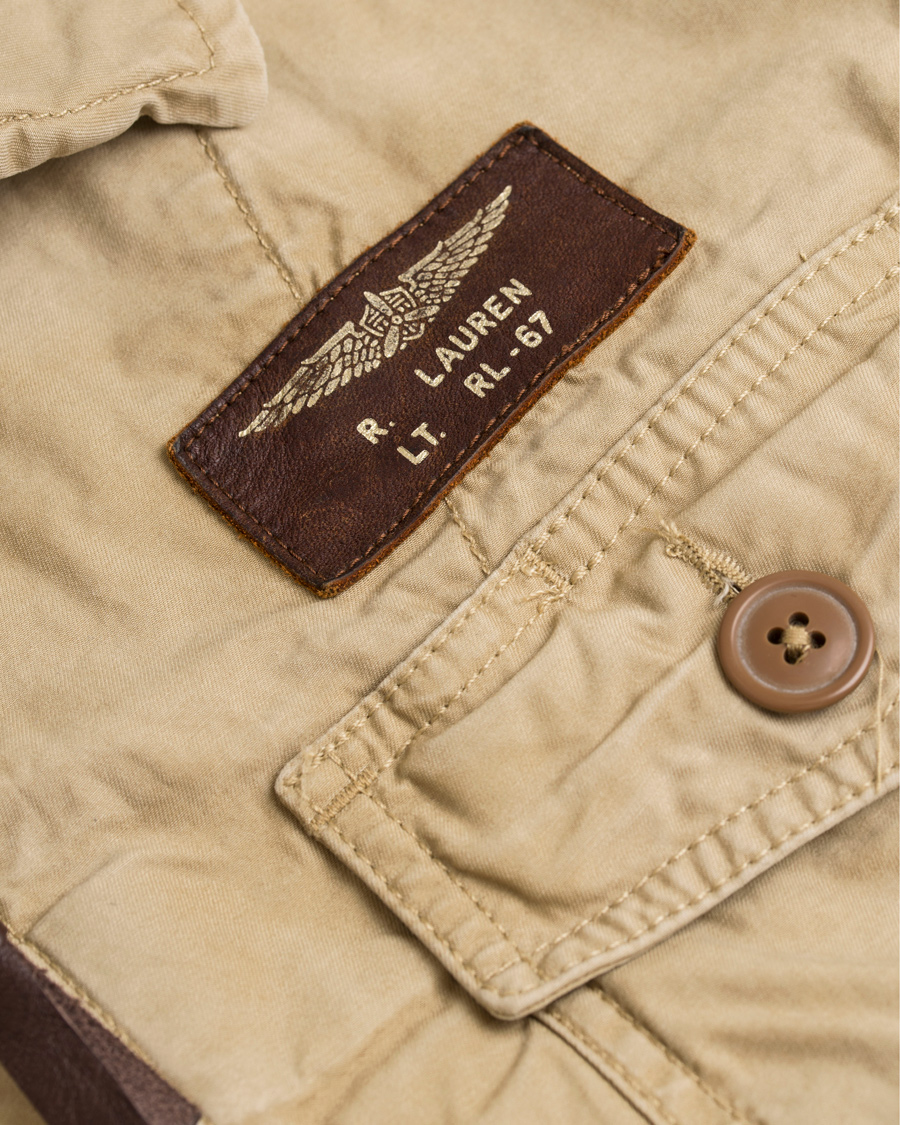 Homme | Manteaux Et Vestes | Polo Ralph Lauren | Flight Jacket Gallery Tan