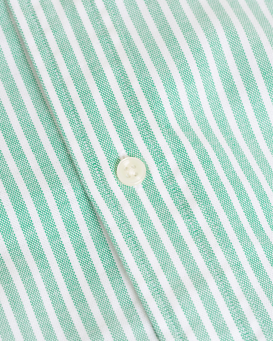 Homme | Chemises | Polo Ralph Lauren | Slim Fit Oxford Stretch Stripe Shirt Green/White