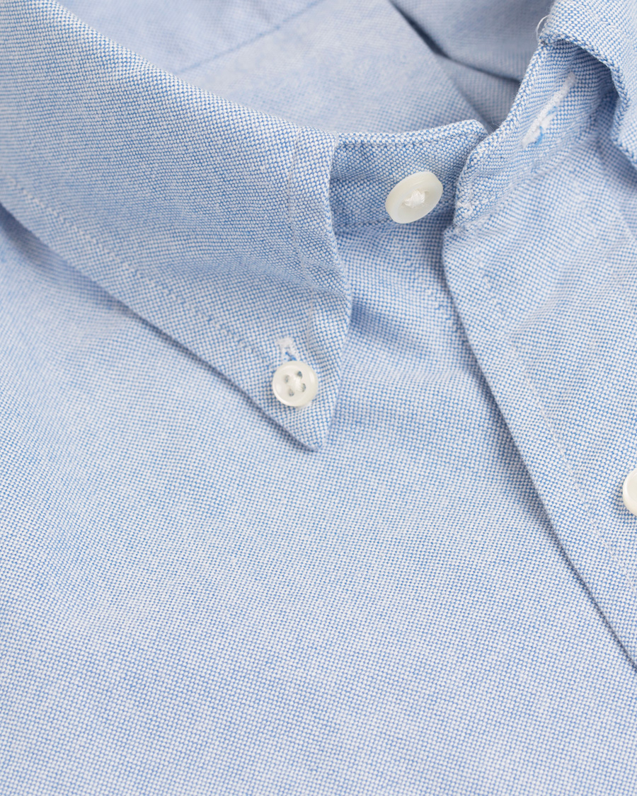 Homme | Chemises | Polo Ralph Lauren | Core Fit Oxford Short Sleeve Shirt Blue