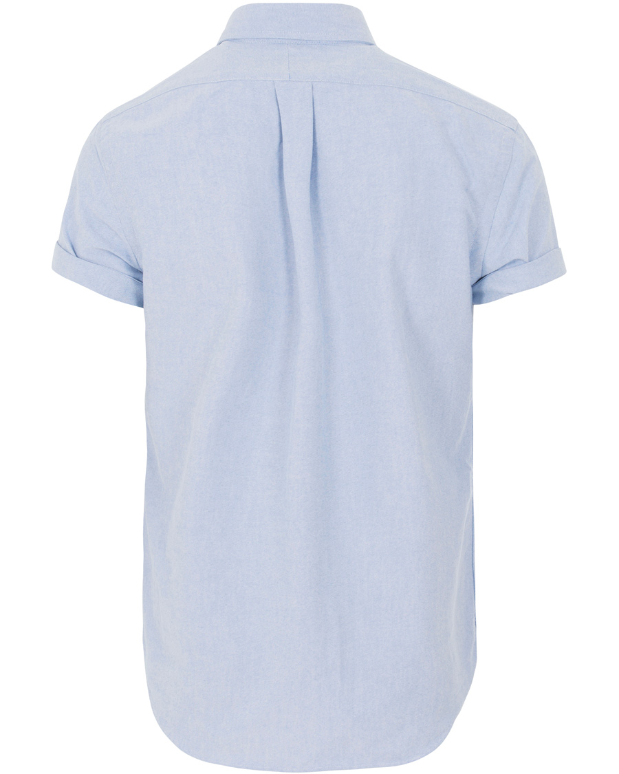 Homme | Chemises | Polo Ralph Lauren | Core Fit Oxford Short Sleeve Shirt Blue