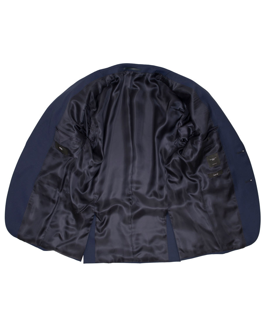 Homme | Costumes | BOSS BLACK | BOSS Reyno/Wave Wool Suit Dark Blue