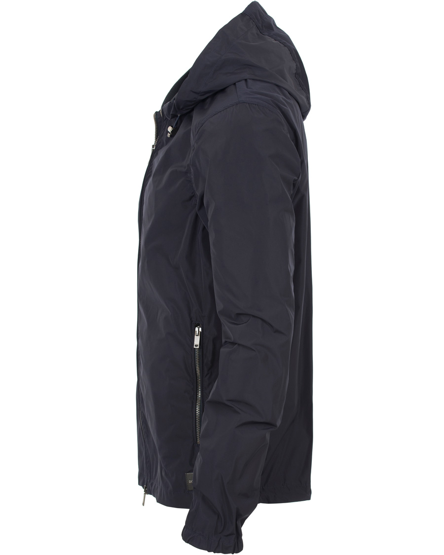 Homme | Manteaux Et Vestes | Dondup | Hooded Nylon Jacket Navy