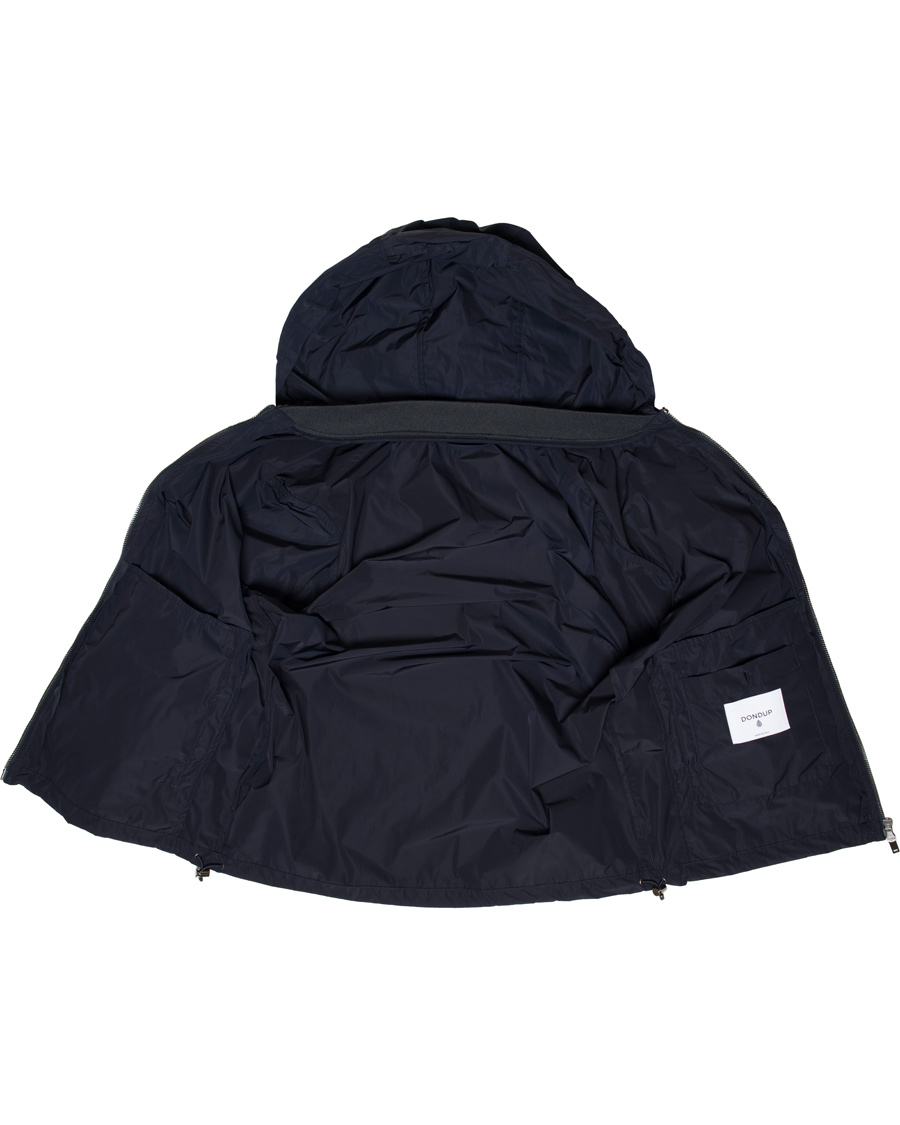 Homme | Manteaux Et Vestes | Dondup | Hooded Nylon Jacket Navy