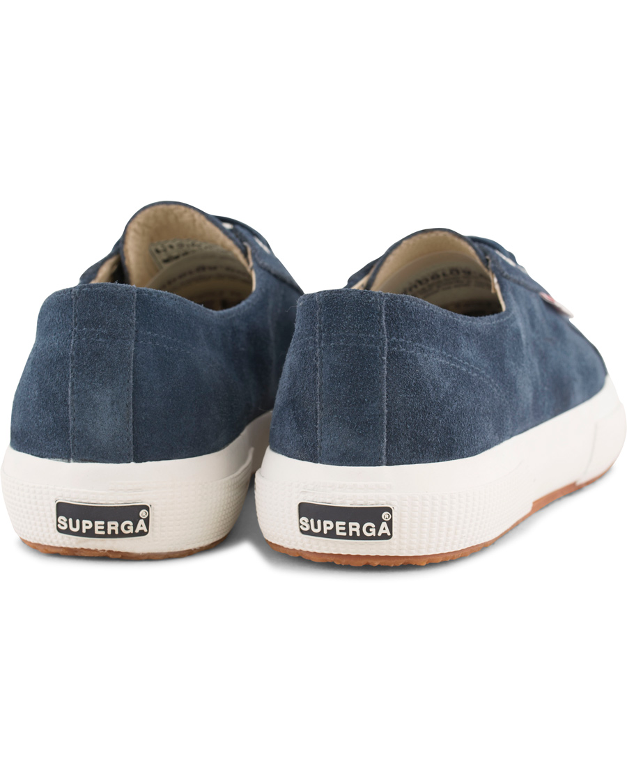 Homme | Superga Suede Sneaker Blue Night Shadow | Superga | Suede Sneaker Blue Night Shadow