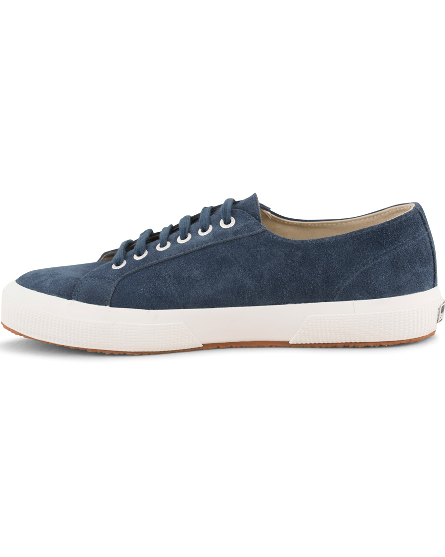 Homme | Superga Suede Sneaker Blue Night Shadow | Superga | Suede Sneaker Blue Night Shadow