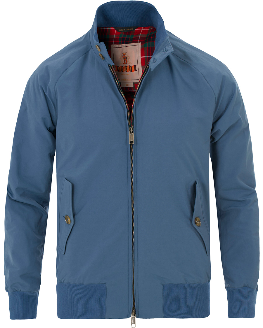Homme | Manteaux Et Vestes | Baracuta | G9 Original Harrington Jacket Avation Blue