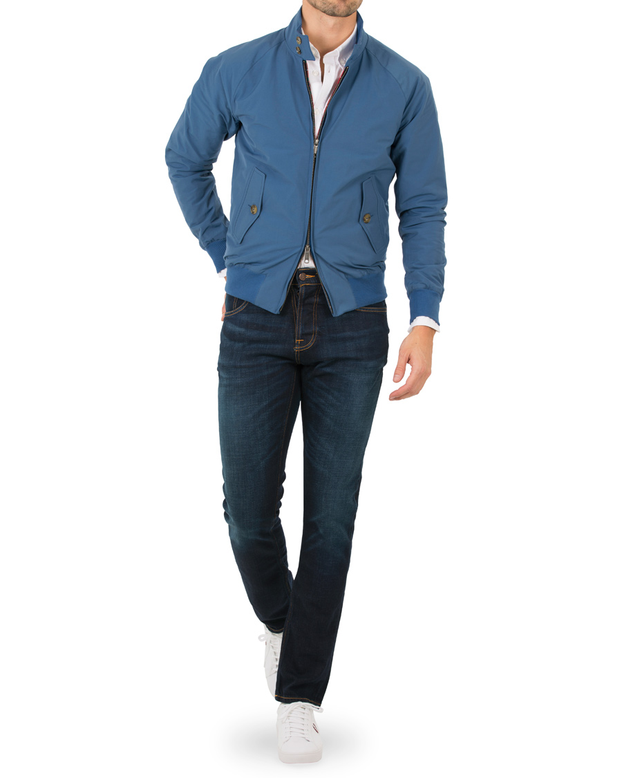 Homme | Manteaux Et Vestes | Baracuta | G9 Original Harrington Jacket Avation Blue
