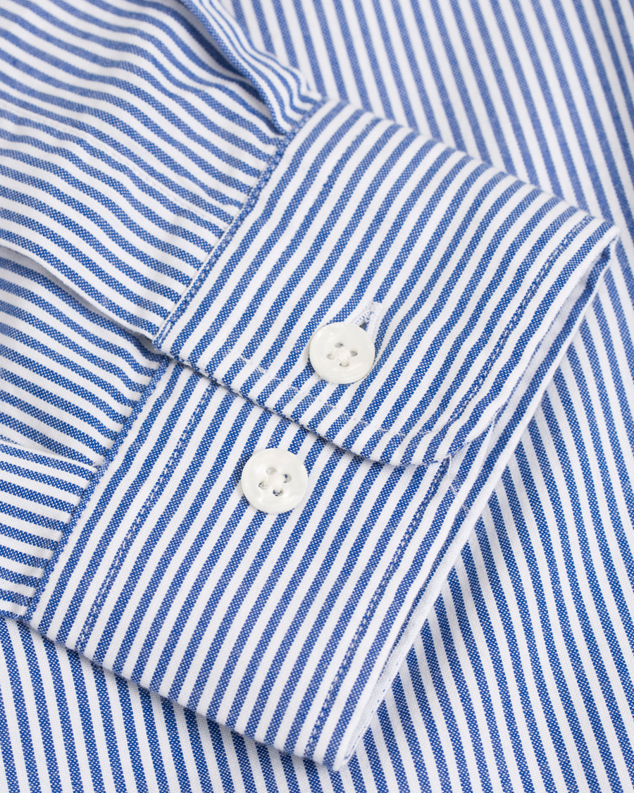 Homme | Chemises | GANT Rugger | Dreamy Oxford Embroidery Banker Loose Fit Shirt Crispy Blue