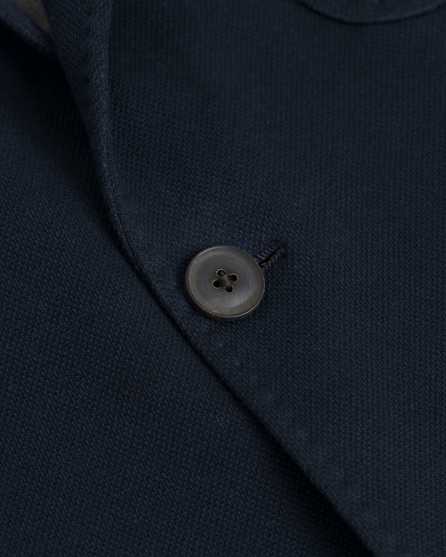 Heren | Blazers | GANT | Weekender Fit Cotton Pique Blazer Navy