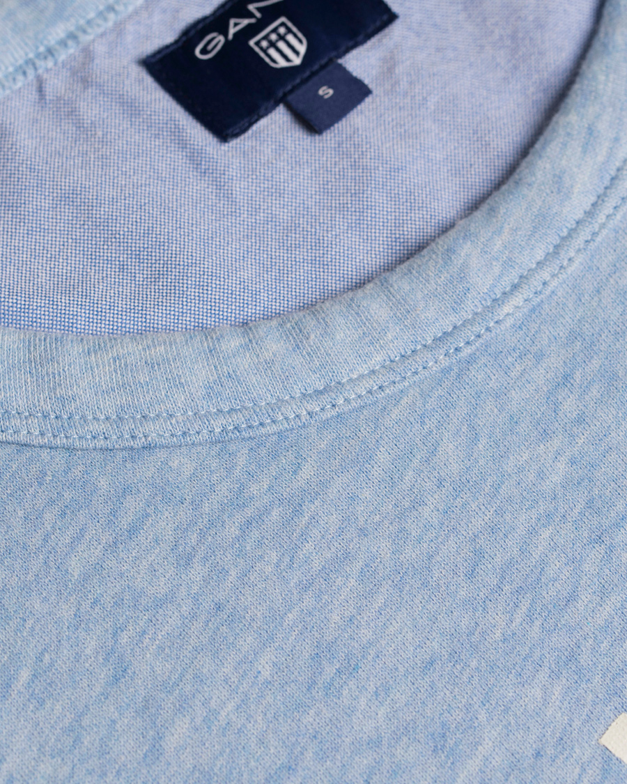 Heren | Truien | GANT | New Haven Sweatshirt Frost Blue Melange