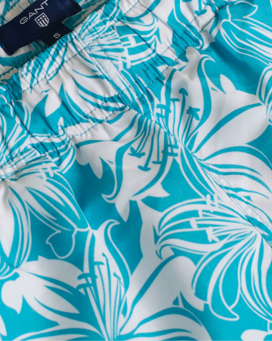 Homme | Maillots De Bain | GANT | Classic Swim Shorts Lily Sage Blue