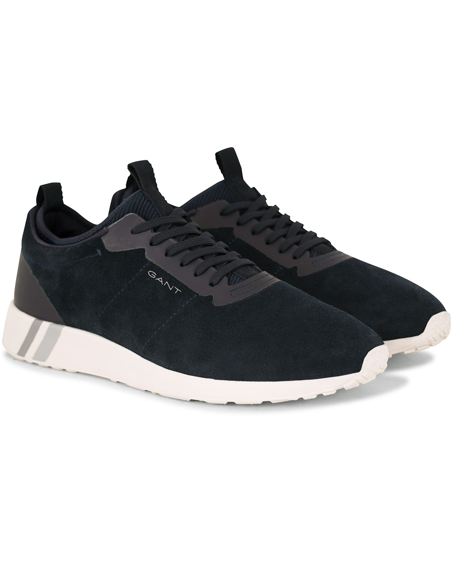 Homme | GANT Capo Suede Running Lightweight Sneaker Marine | GANT | Capo Suede Running Lightweight Sneaker Marine
