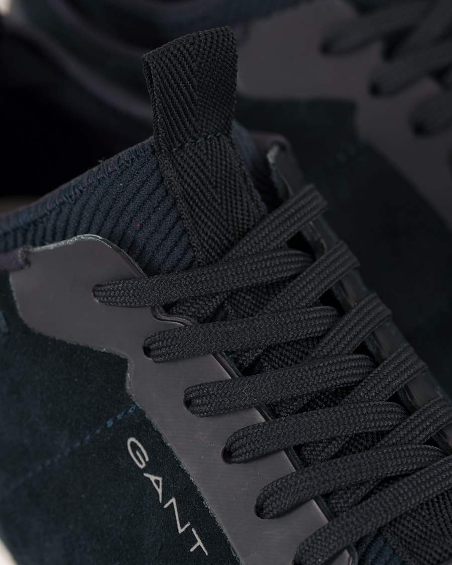 Homme | GANT Capo Suede Running Lightweight Sneaker Marine | GANT | Capo Suede Running Lightweight Sneaker Marine