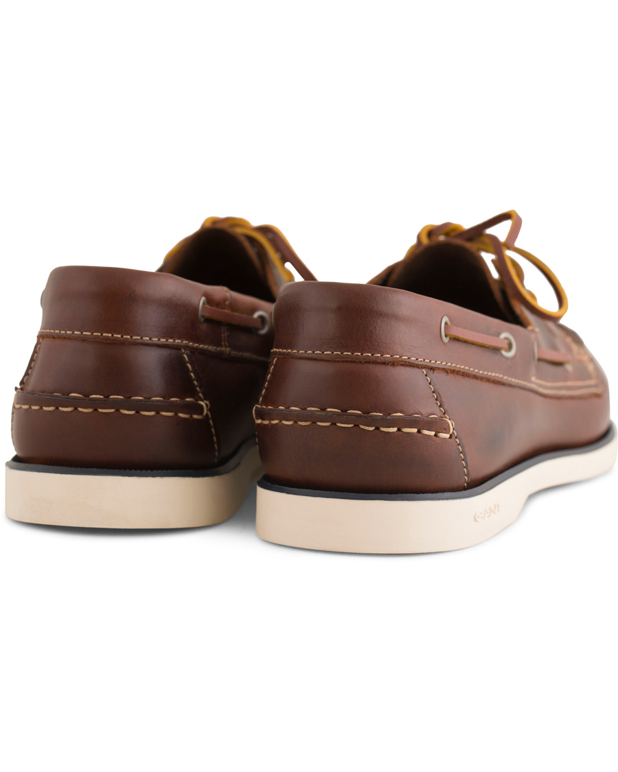 Homme | GANT Prince Leather Boat Shoe Cognac | GANT | Prince Leather Boat Shoe Cognac