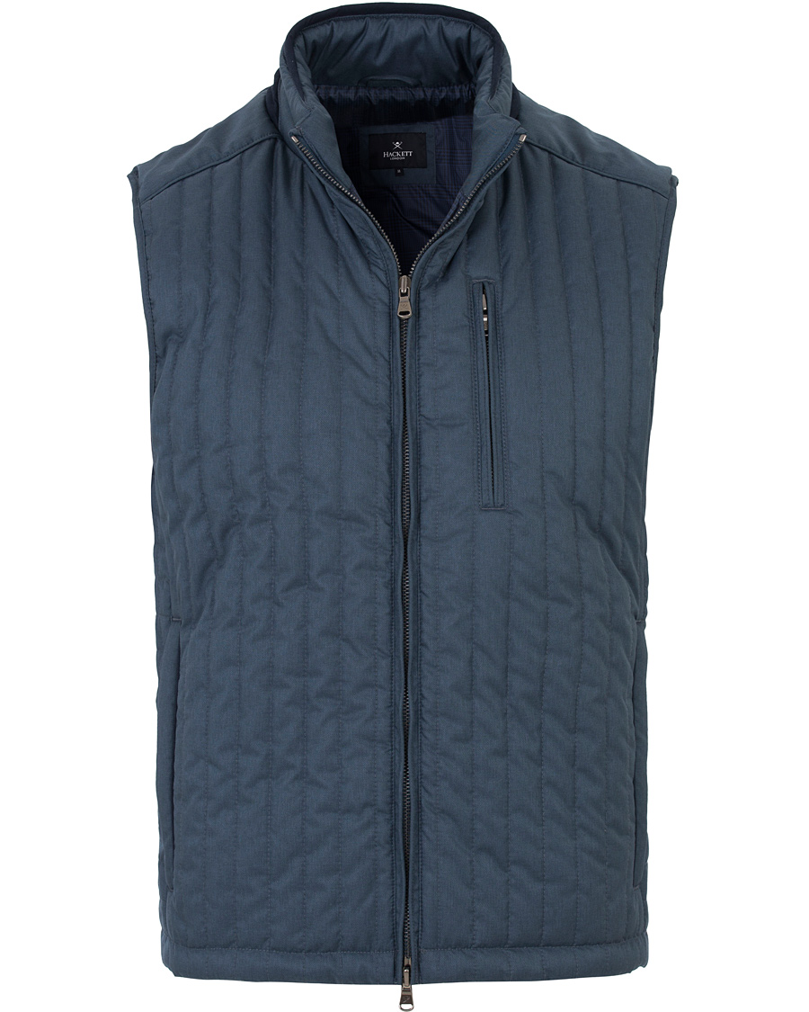 Homme | Manteaux Et Vestes | Hackett | Channel Waistcoat Navy