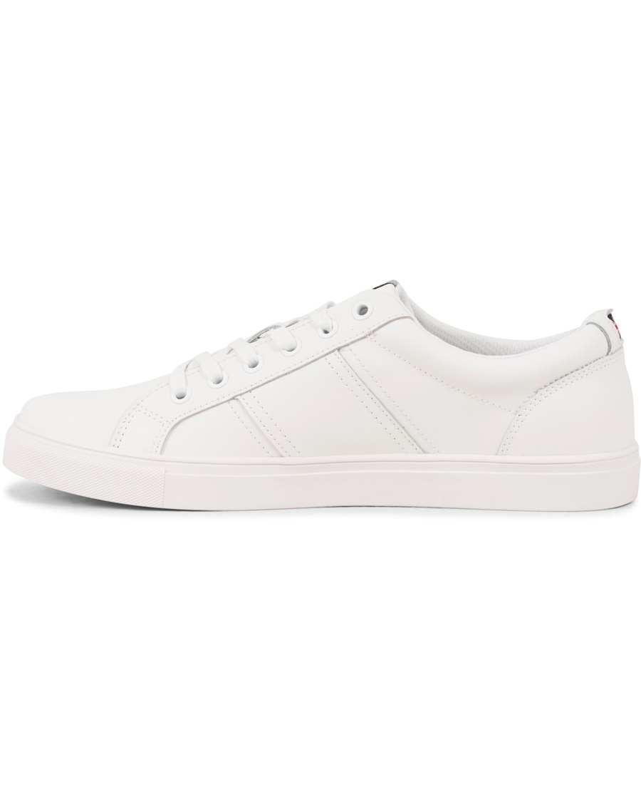 Heren | Henri Lloyd Barnes Trainer Leather Sneaker White | Henri-Lloyd | Henri Lloyd Barnes Trainer Leather Sneaker White