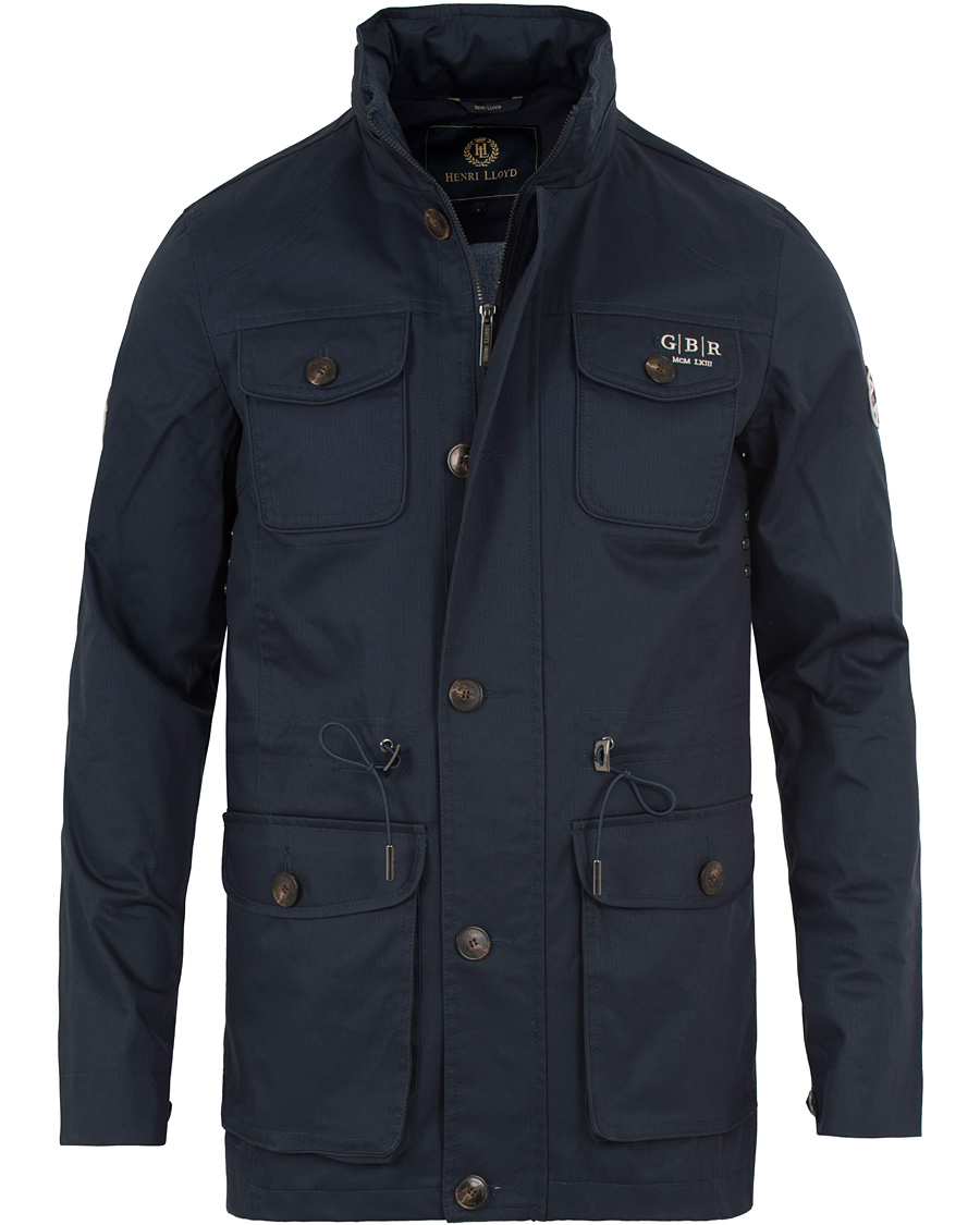Homme | Manteaux Et Vestes | Henri-Lloyd | Henri Lloyd Branded Gavinton Field Jacket Navy