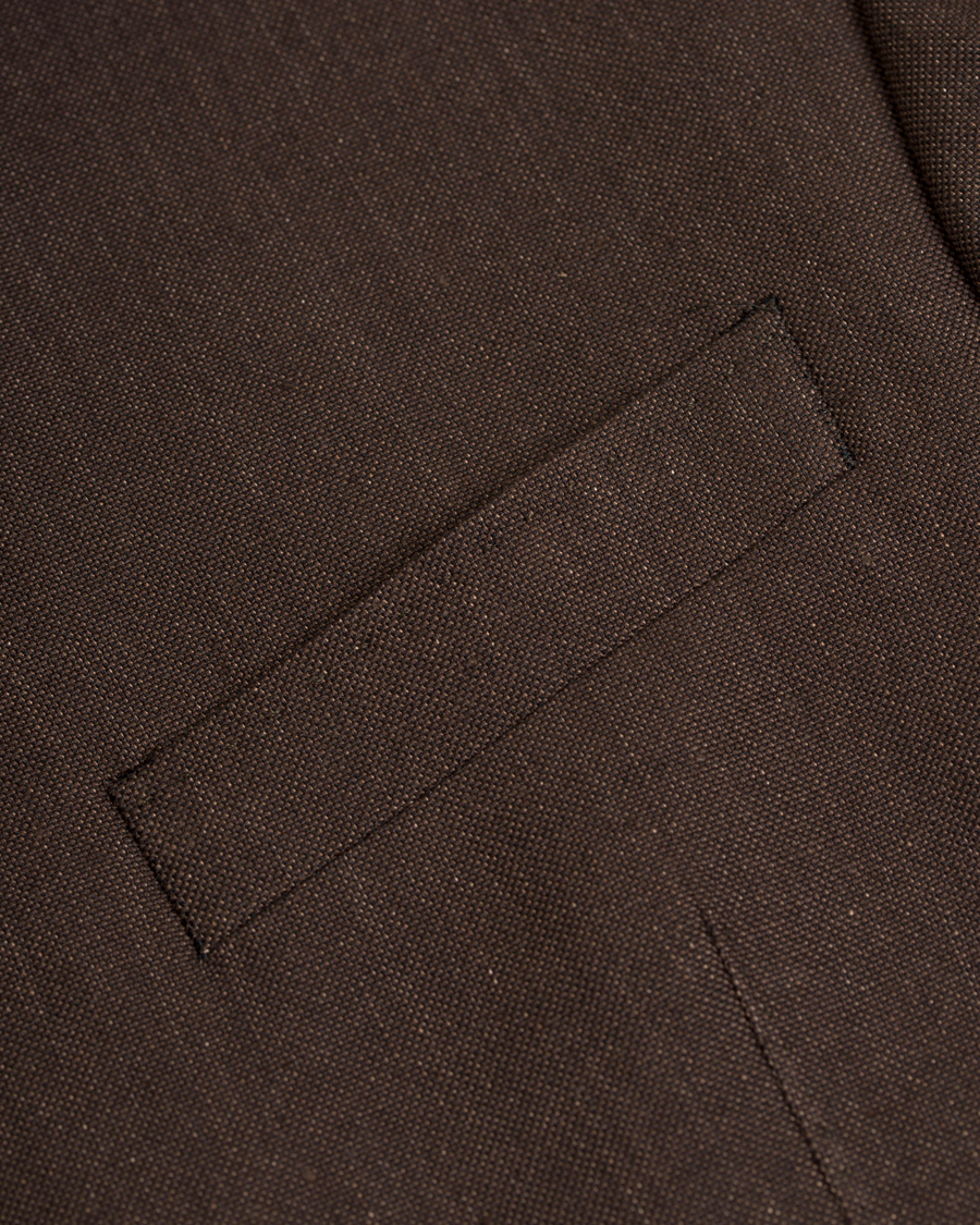 Homme | Blazers | Morris Heritage | Frank Oxford Linen/Cotton Blazer Brown
