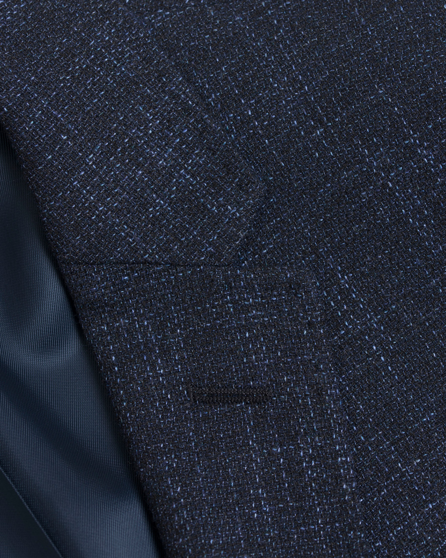 Heren | Blazers | Morris | Simon Melange Blazer Navy