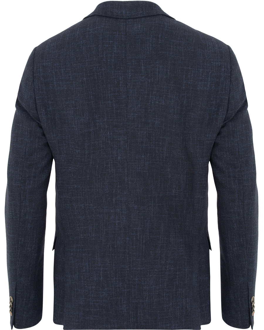 Heren | Blazers | Morris | Simon Melange Blazer Navy