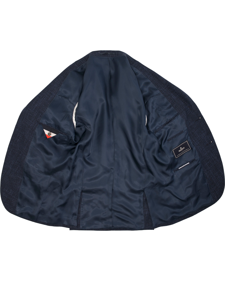 Heren | Blazers | Morris | Simon Melange Blazer Navy