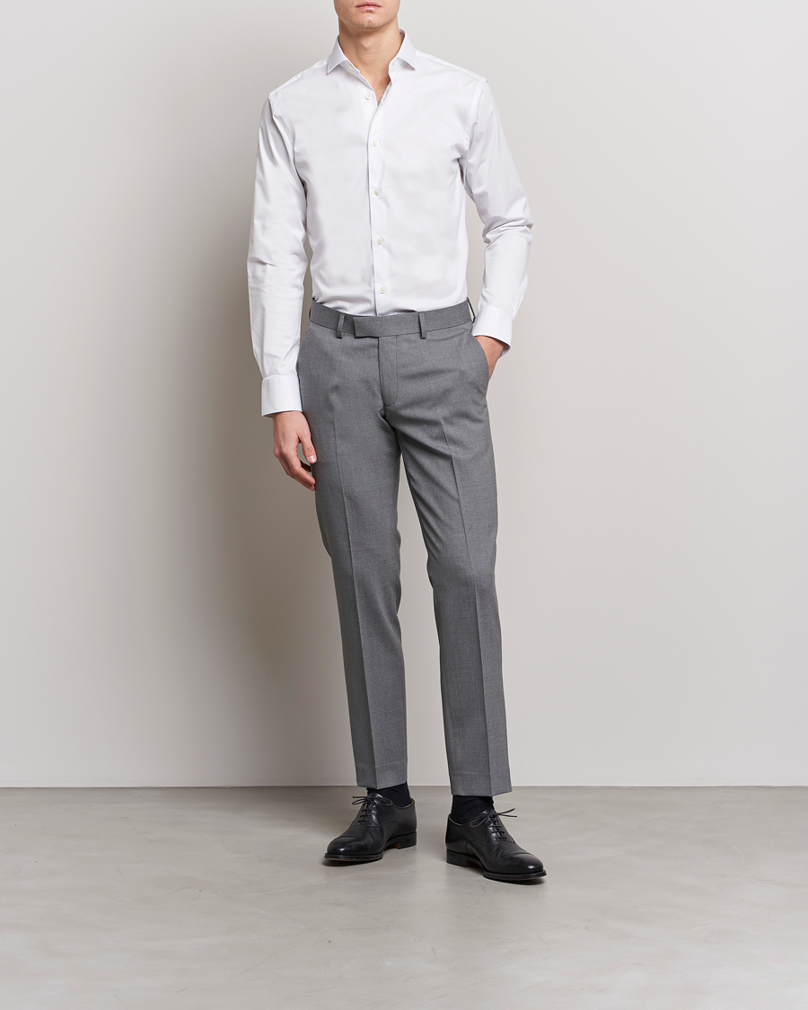 Homme | Chemises | Tiger of Sweden | Farell 5 Stretch Shirt White