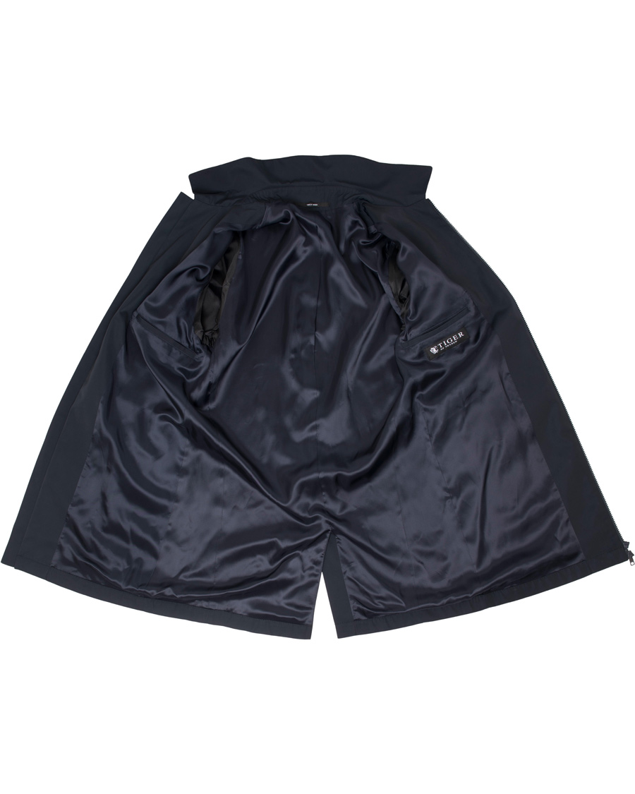 Homme | Manteaux Et Vestes | Tiger of Sweden | Brumos Nylon Coat Navy
