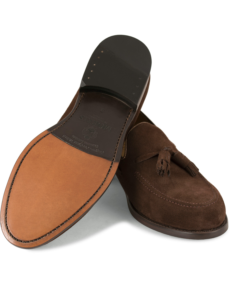 Homme | Morris Avon Tassel Loafer Brown Suede | Morris | Avon Tassel Loafer Brown Suede