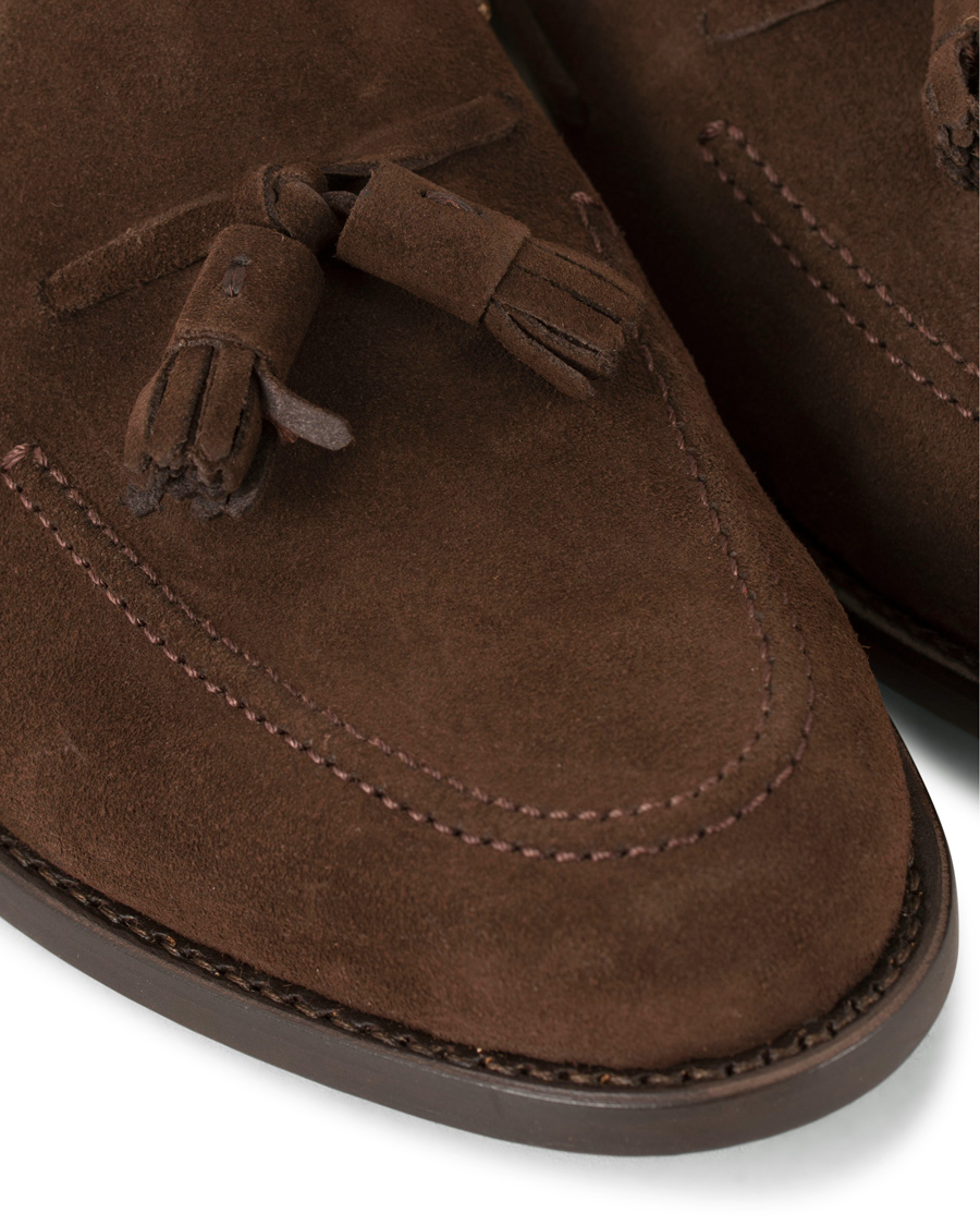 Homme | Morris Avon Tassel Loafer Brown Suede | Morris | Avon Tassel Loafer Brown Suede