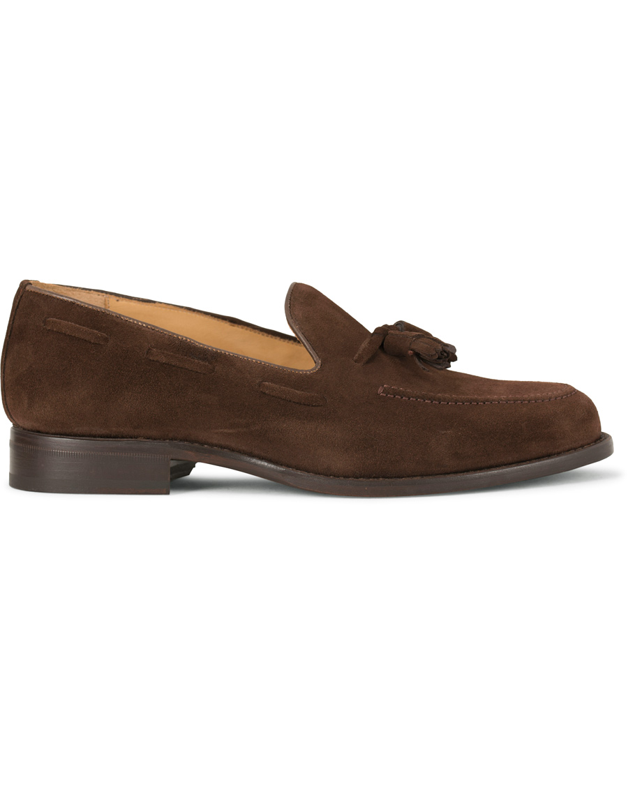 Homme | Morris Avon Tassel Loafer Brown Suede | Morris | Avon Tassel Loafer Brown Suede