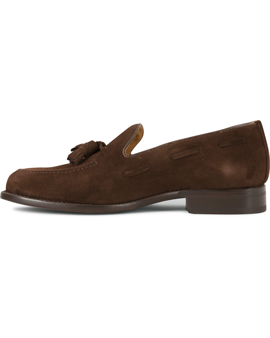 Homme | Morris Avon Tassel Loafer Brown Suede | Morris | Avon Tassel Loafer Brown Suede