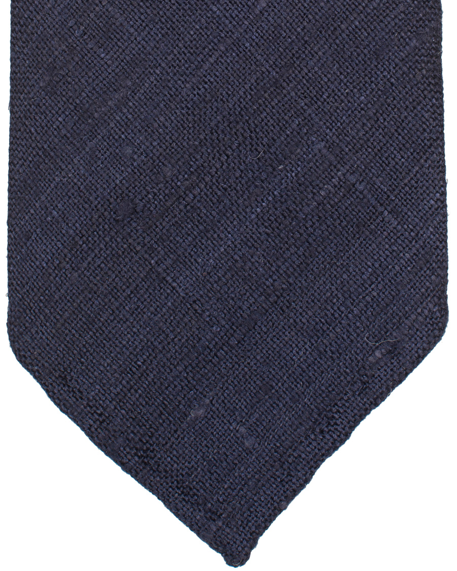 Homme | Drake's Silk Plain 8 cm Tie Navy | Drake's | Silk Plain 8 cm Tie Navy