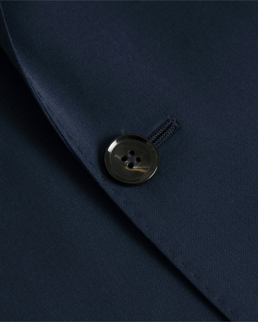 Homme | Costumes | Oscar Jacobson | Edmund Wool Stretch Suit Blue