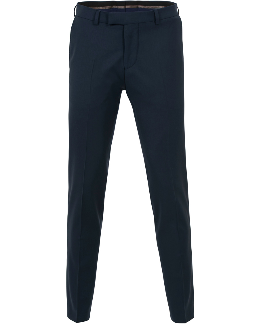 Homme | Costumes | Oscar Jacobson | Edmund Wool Stretch Suit Blue