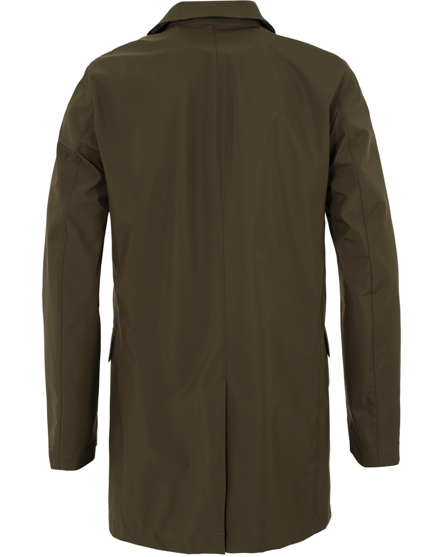 Heren | Jassen | Fay | Microfiber Coat Military Green
