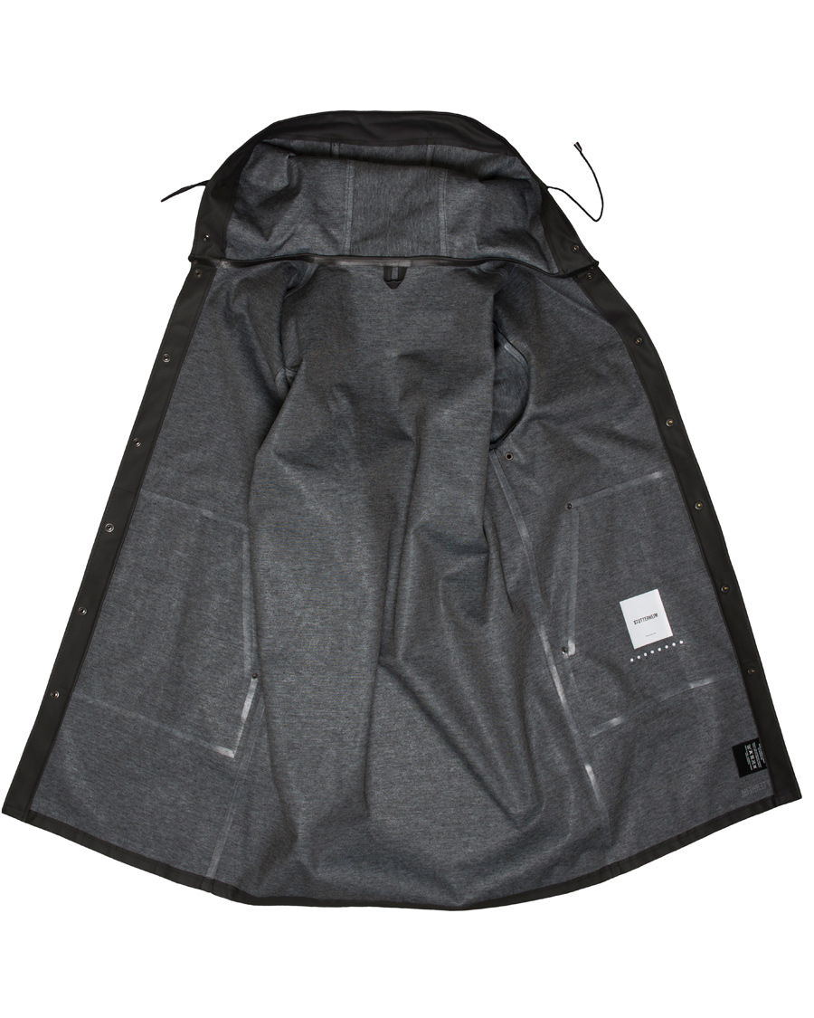 Heren | Jassen | Stutterheim | Göteborg Raincoat Black