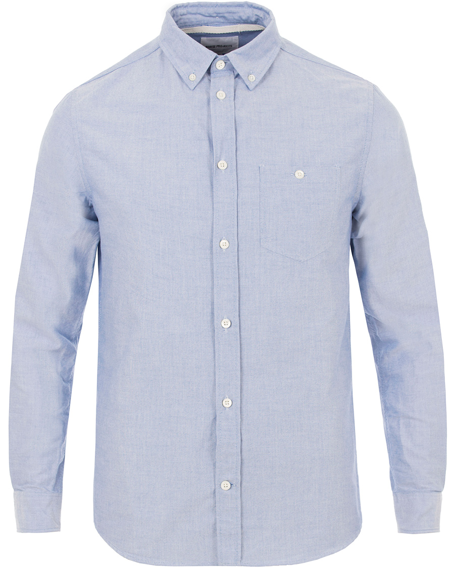 Homme | Chemises | Norse Projects | Anton Oxford Shirt Blue