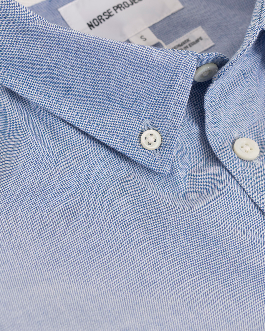 Homme | Chemises | Norse Projects | Anton Oxford Shirt Blue