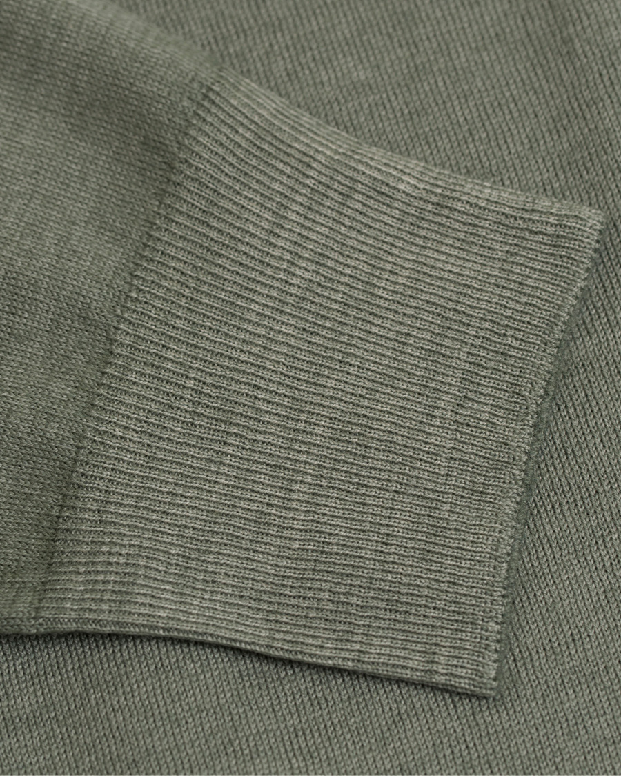 Heren | Truien | Gran Sasso | Merino Vintage Fashion Fit Pullover Green