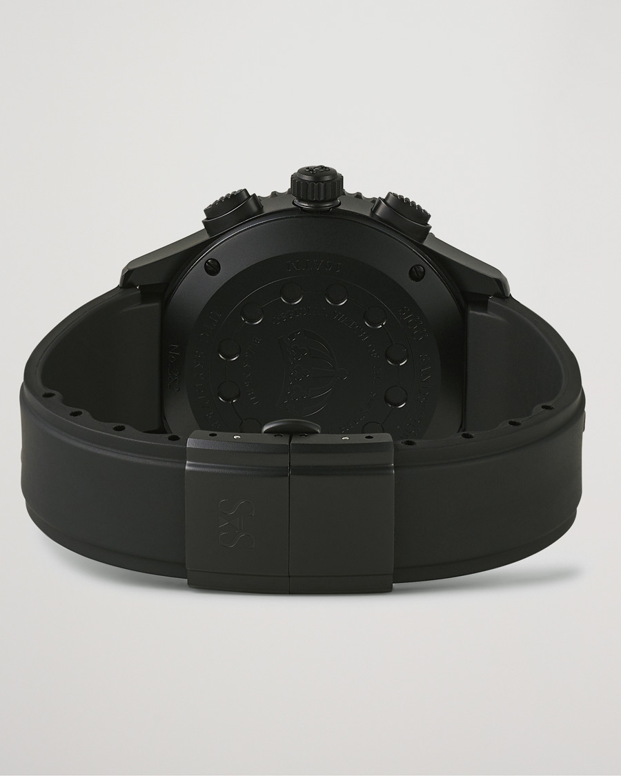 Heren | Sjöö Sandström UTC Skydiver 44,2mm Black Night and Black Rubber | Sjöö Sandström | UTC Skydiver 44,2mm Black Night and Black Rubber