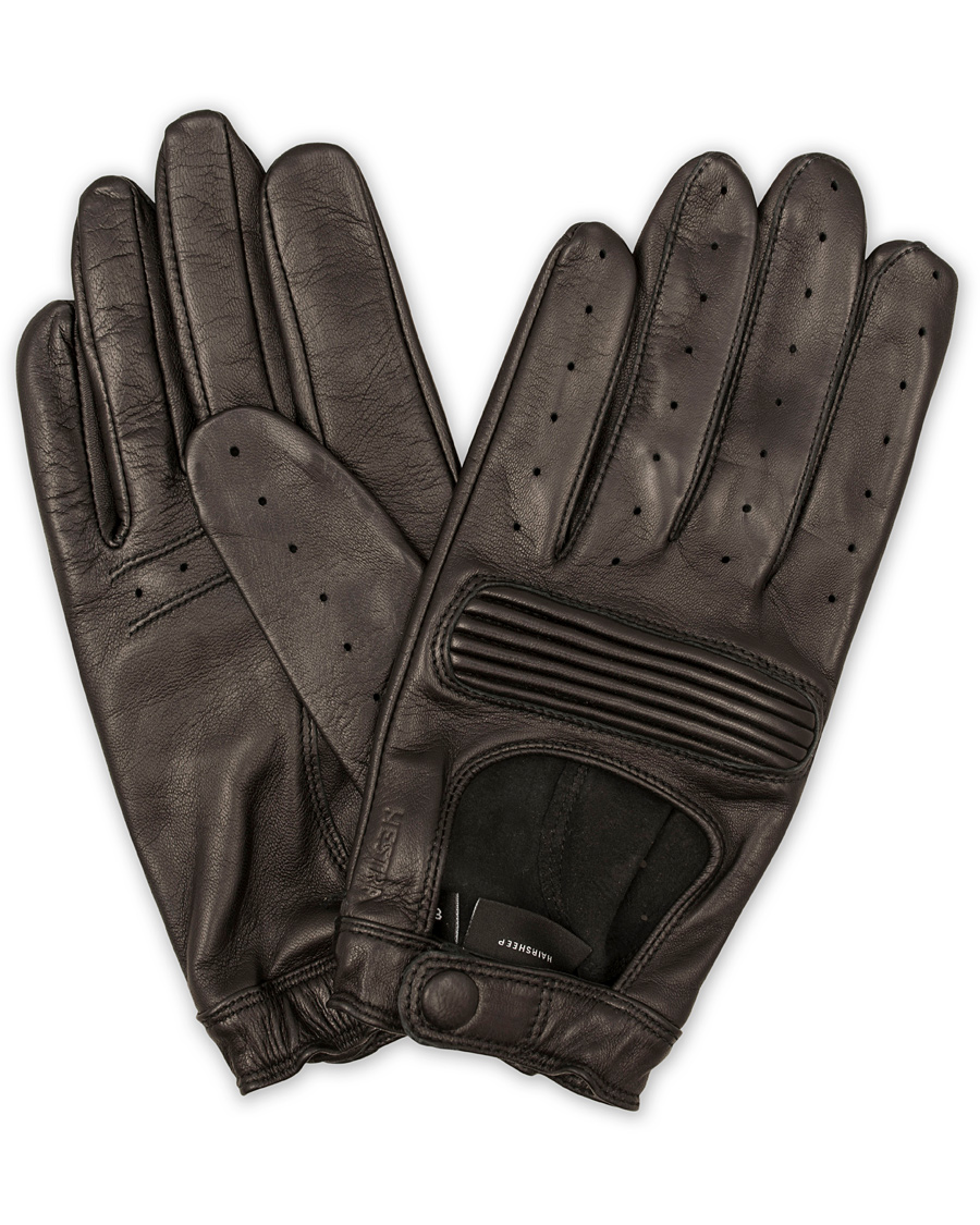 Heren | Hestra Steve Driving Glove Black | Hestra | Steve Driving Glove Black