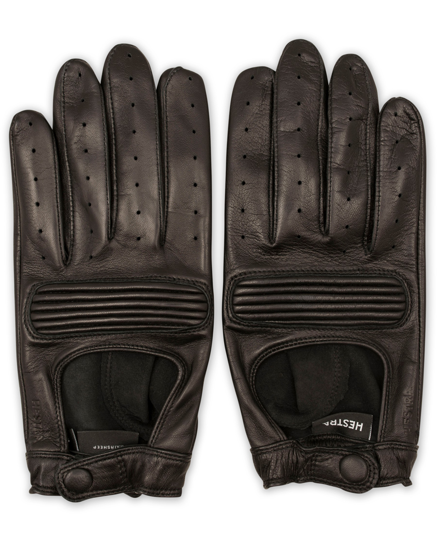 Heren | Hestra Steve Driving Glove Black | Hestra | Steve Driving Glove Black