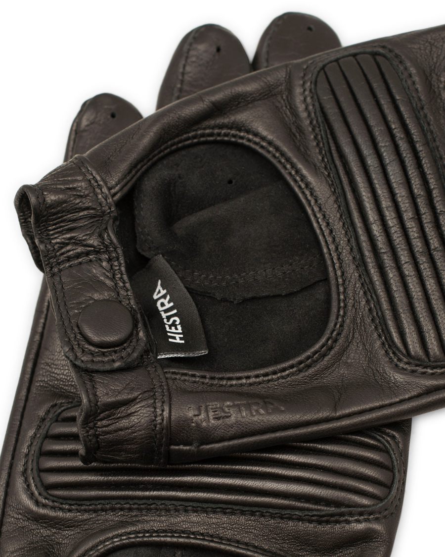 Heren | Hestra Steve Driving Glove Black | Hestra | Steve Driving Glove Black