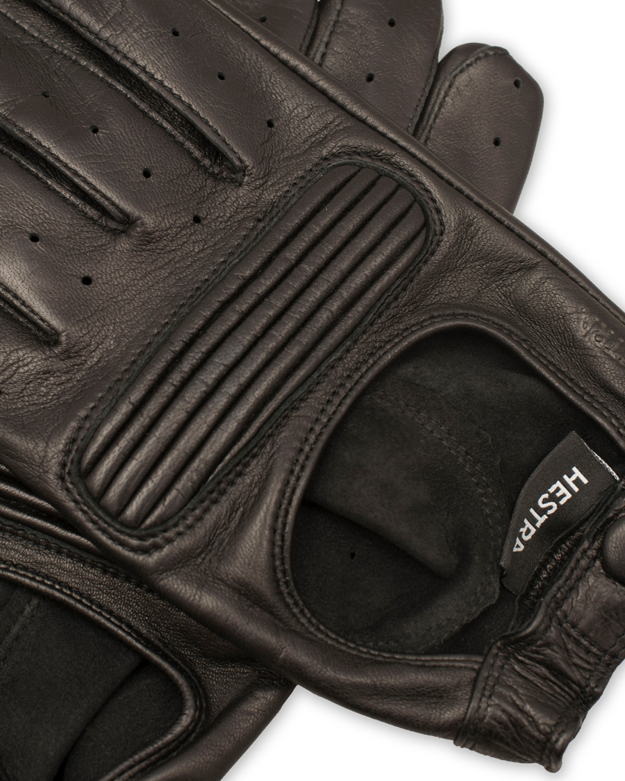Heren | Hestra Steve Driving Glove Black | Hestra | Steve Driving Glove Black